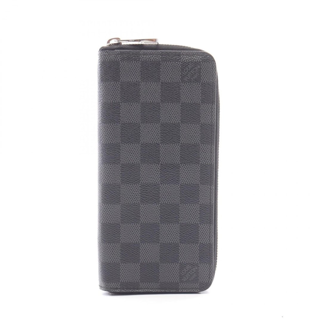 Louis Vuitton Zippy Wallet Vertical Round Long Wallet, Canvas, Damier Graphite, Men's, Black, N63095: --- Catalog ---Category: SizeSize (HxWxD): 20cm x 9.5cm x 2cm / 7.87'' x 3.74'' x 0.78''Category: DesignType: Long wallet (bi-fold)Color: BlackGender: MenMaterial: Damier Graphite , Canvas , PVC Categ