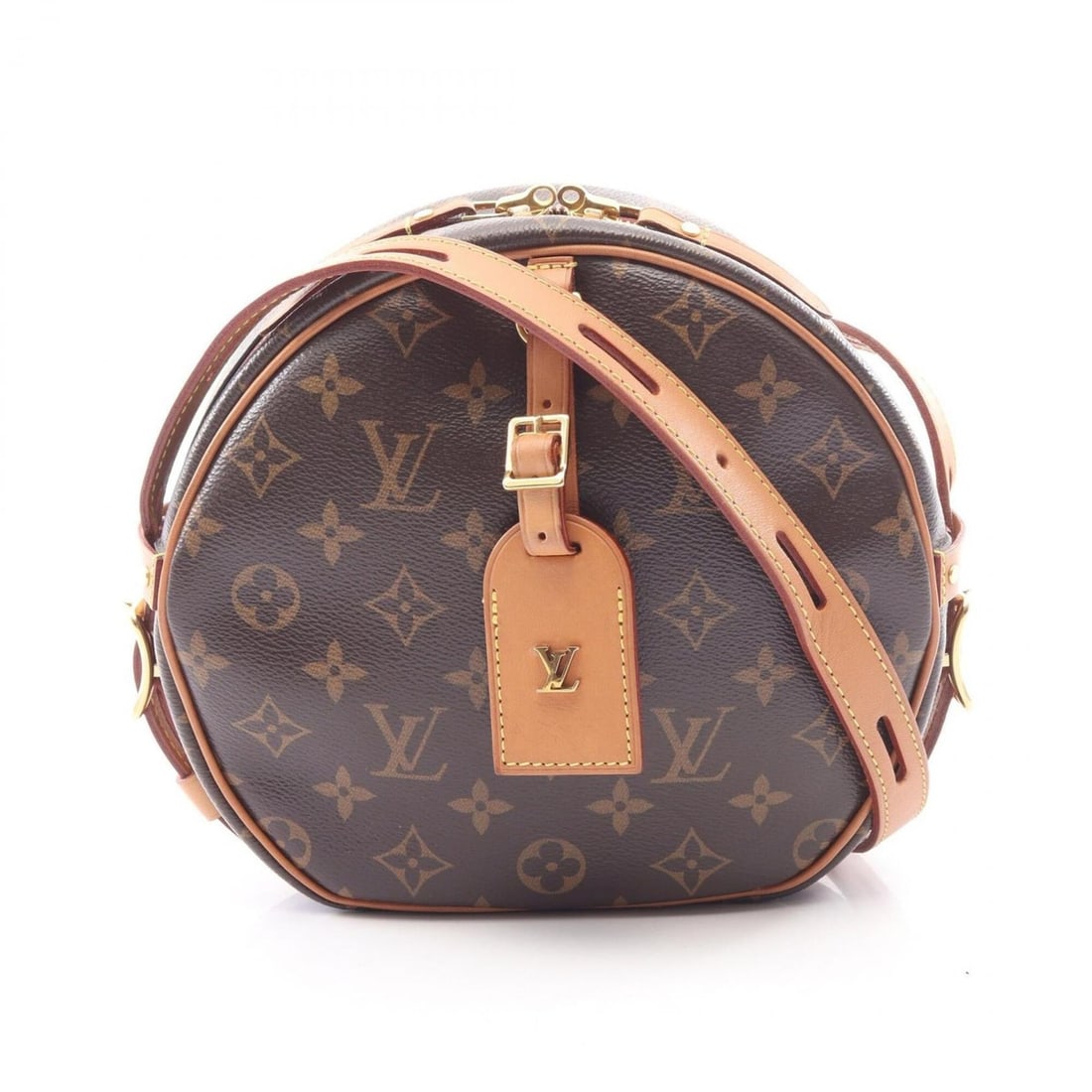 Louis Vuitton Boite Chapeau Souple MM Monogram Shoulder Bag/Handbag, Coated Canvas and Leather,: --- Catalog ---Category: SizeSize (HxWxD): 19cm x 16cm x 7cm / 7.48'' x 6.29'' x 2.75''Category: DesignType: Handbag, Shoulder bagColor: BrownGender: WomenMaterial: Coated canvas , Leather Category: G