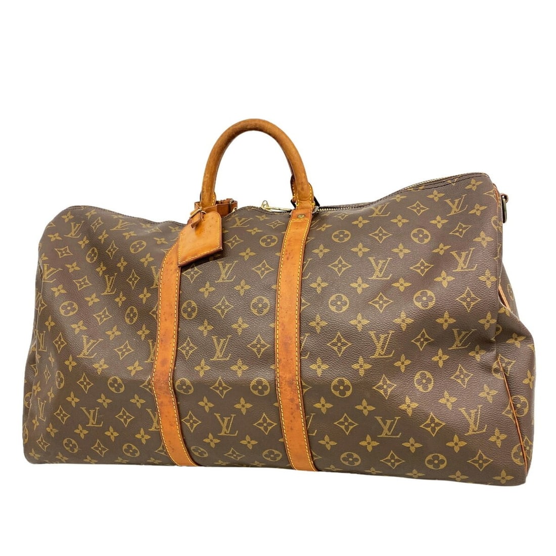 Louis Vuitton Bag/Boston Bag Monogram Keepall Bandoulière 55 M41414 Brown Men's/Women's P3499463: --- Catalog ---Category: SizeSize (HxWxD): 31cm x 55cm x 26cm / 12.2'' x 21.65'' x 10.23''Category: DesignType: Boston bagColor: BrownGender: Men,WomenCategory: GeneralMPN: M41414Brand: Louis Vuitton-