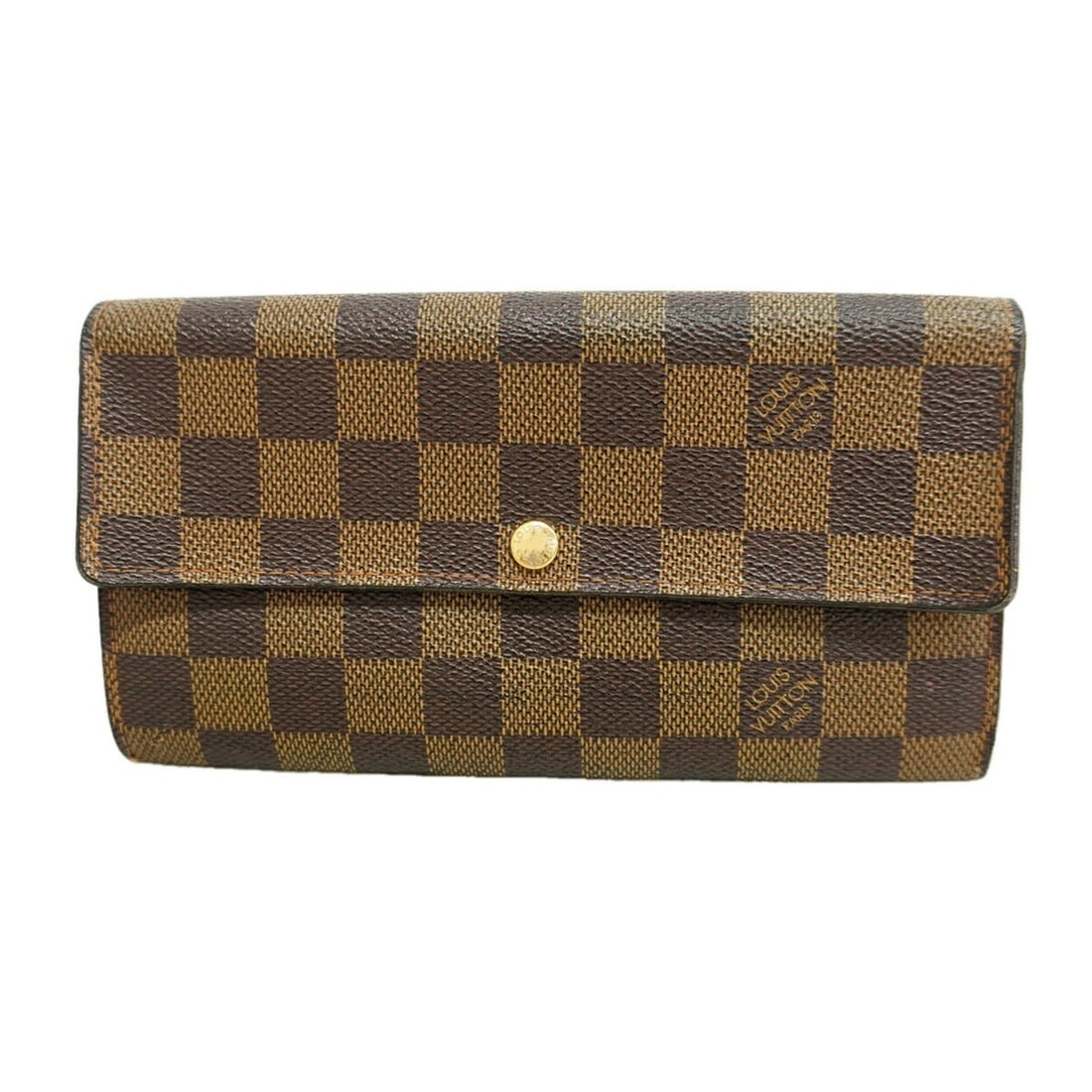 Louis Vuitton Damier Portefeuille Sarah Long Wallet N61734 Ebene Women's P3520099: --- Catalog ---Category: SizeSize (HxWxD): 10.5cm x 18.5cm x 2.5cm / 4.13'' x 7.28'' x 0.98''Category: DesignType: Long wallet (bi-fold)Color: EbeneGender: WomenCategory: GeneralMPN: N61734Brand: Loui