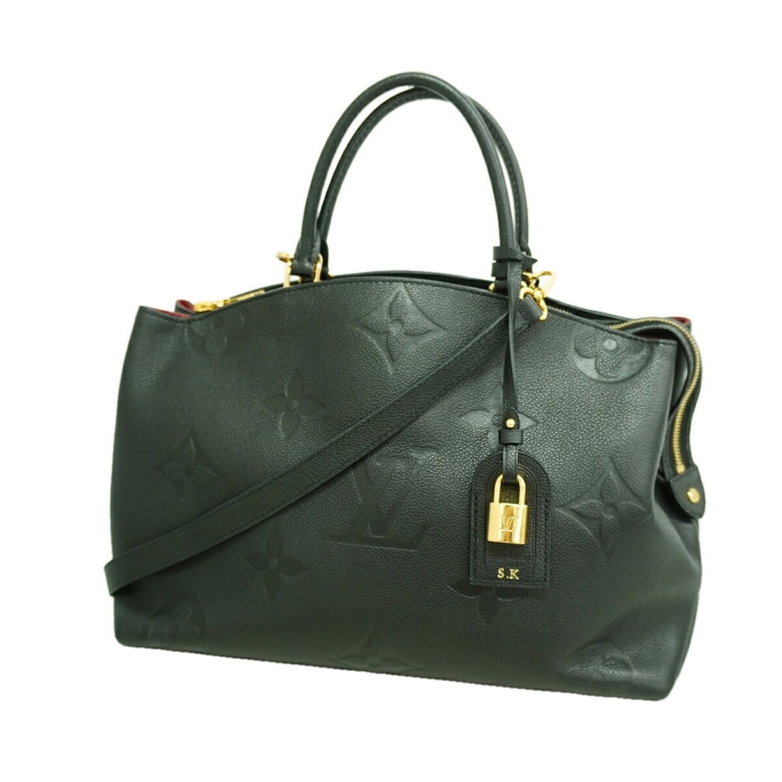 Louis Vuitton Monogram Empreinte Grand Palais MM Handbag M45811 Noir 2-way bag for women P3519606: --- Catalog ---Category: SizeSize (HxWxD): 26cm x 33.5cm x 15cm / 10.23'' x 13.18'' x 5.9''Category: DesignType: HandbagColor: NoirGender: WomenCategory: GeneralMPN: M45811Brand: Louis Vuitton--- Item