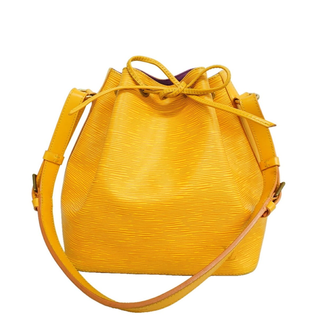 Louis Vuitton Epi Petit Noé Shoulder Bag M44109 Jaune (Women's): --- Catalog ---Category: SizeSize (HxWxD): 27cm x 26cm x 19cm / 10.62'' x 10.23'' x 7.48''Category: DesignType: Shoulder bagColor: JauneGender: WomenCategory: GeneralMPN: M44109Brand: Louis Vuitton---