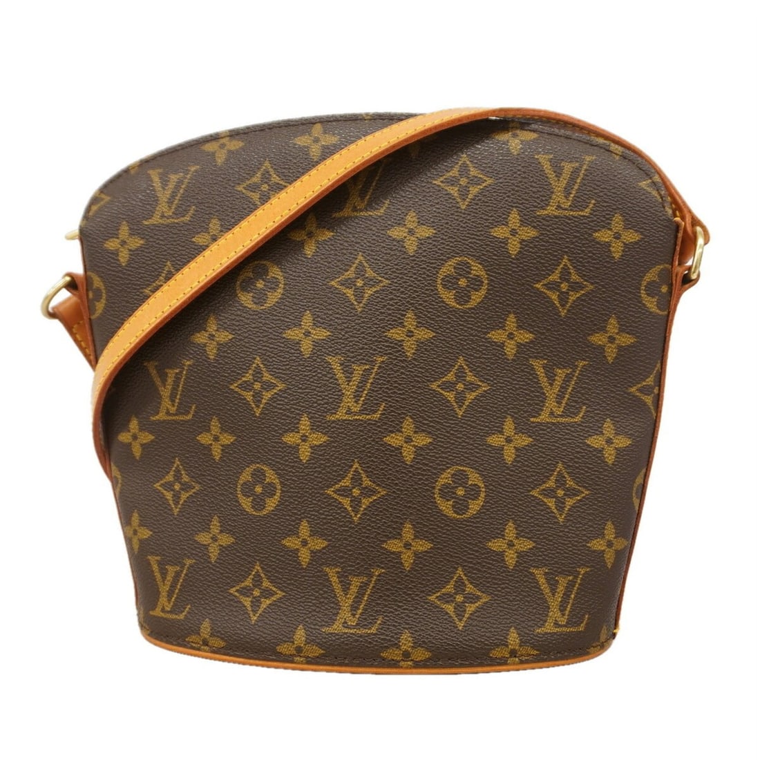 Louis Vuitton Monogram Druot Shoulder Bag M51290 Brown Women's: --- Catalog ---Category: SizeSize (HxWxD): 22cm x 20cm x 10cm / 8.66'' x 7.87'' x 3.93''Category: DesignType: Shoulder bagColor: BrownGender: WomenCategory: GeneralMPN: M51290Brand: Louis Vuitton--- I