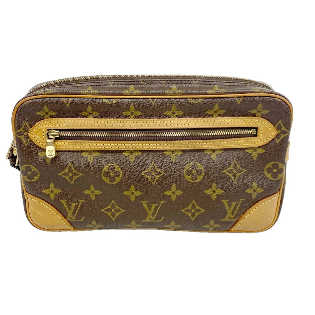 Louis Vuitton Monogram Marly Dragonne GM Clutch Bag M51825 Brown Men's: --- Catalog ---Category: SizeSize (HxWxD): 15cm x 26cm x 4cm / 5.9'' x 10.23'' x 1.57''Category: DesignType: Clutch bagColor: BrownGender: MenCategory: GeneralMPN: M51825Brand: Louis Vuitton--- Item L