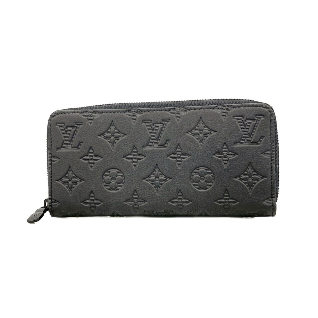 Louis Vuitton Monogram Shadow Zippy Wallet Horizontal Long M80333 Black Men's OP023515 (1 of 16)
