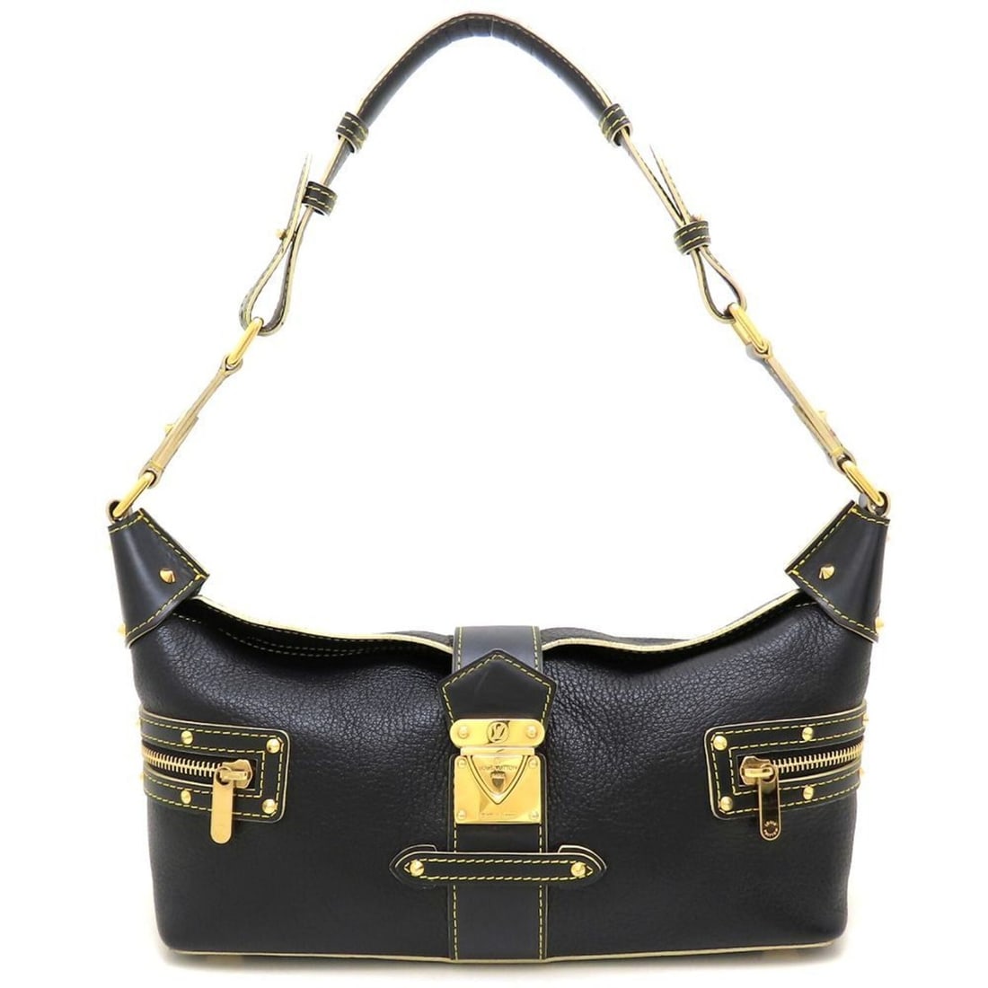 LOUIS VUITTON Suhali Impetue One Shoulder Bag M91859, Noir, Women's 353526: --- Catalog ---Category: SizeSize (HxWxD): 13.5cm x 27.5cm x 10cm / 5.31'' x 10.82'' x 3.93''Category: DesignType: Shoulder bagColor: NoirGender: WomenMaterial: Leather Category: GeneralMPN: M91859Bra