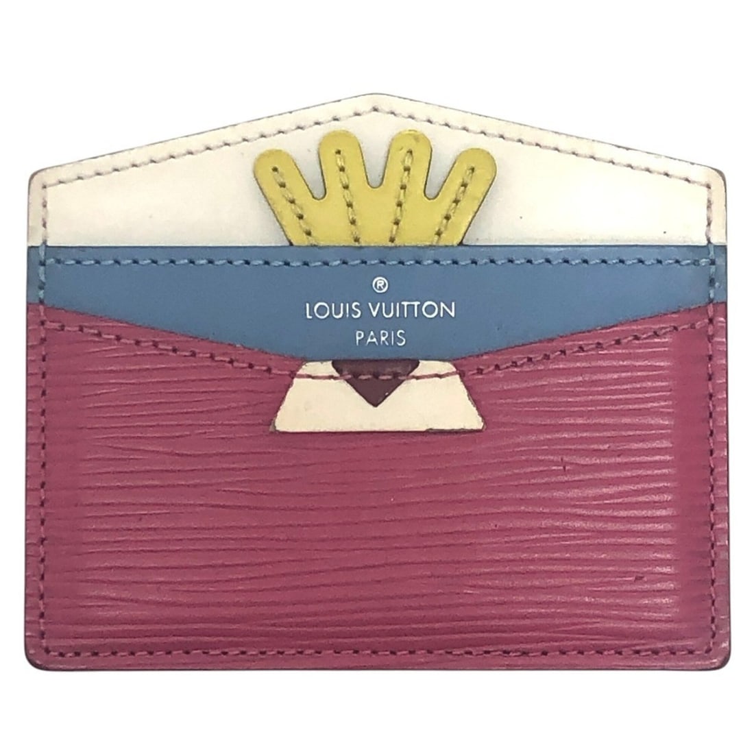 LOUIS VUITTON M60785 Porte Cartes Simple Business Card Holder/Card Case, Epi Leather, Women's,: --- Catalog ---Category: DesignType: Card caseColor: Multi-color, PivoineGender: WomenMaterial: Epi leather Category: GeneralBrand: Louis VuittonCountry of Origin: FranceCategory: Physical PropertiesS
