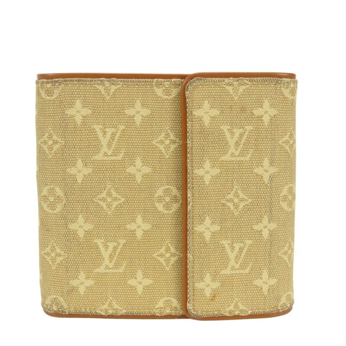 Louis Vuitton Tri-fold Wallet Portefeuille Cartes Crédit Monnaie M92241 Monogram Mini Lin Dune: --- Catalog ---Category: SizeSize (HxWxD): 11.5cm x 10.5cm x 2.5cm / 4.52'' x 4.13'' x 0.98''Category: DesignType: Wallet (tri-fold)Color: Beige, DuneGender: WomenMaterial: Monogram Category: GeneralB