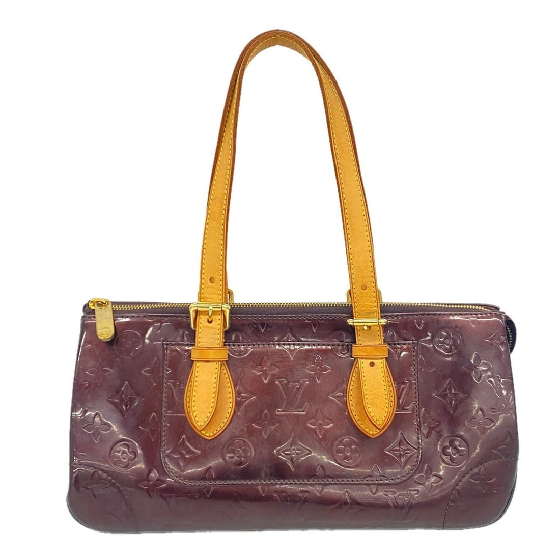 Louis Vuitton Vernis Rosewood Avenue Shoulder Bag M93510 Amarante (Women's): --- Catalog ---Category: SizeSize (HxWxD): 16.5cm x 32cm x 14cm / 6.49'' x 12.59'' x 5.51''Category: DesignType: Shoulder bagColor: AmaranteGender: WomenCategory: GeneralMPN: M93510Brand: Louis Vuitto