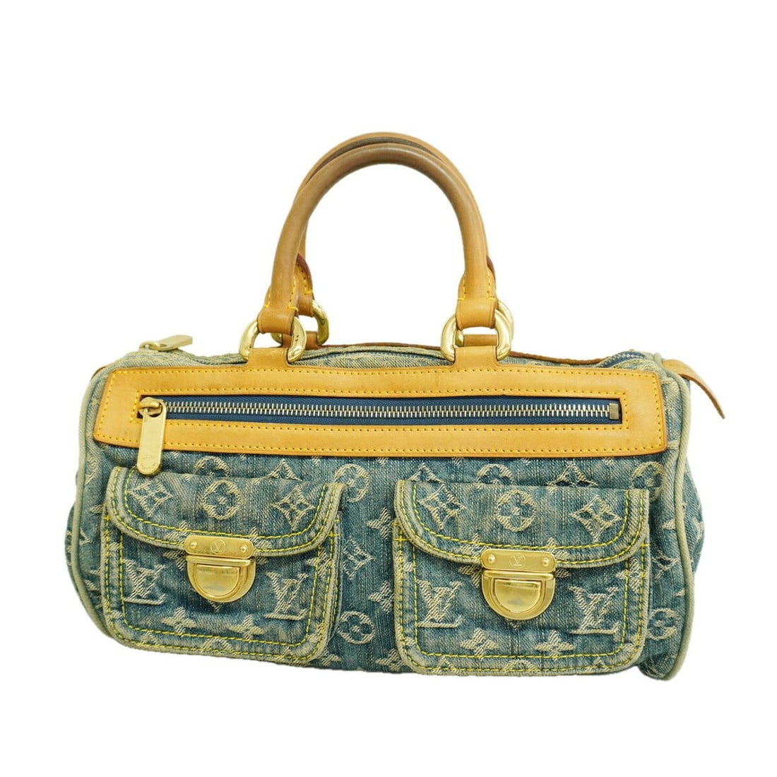 Louis Vuitton Monogram Denim Neo Speedy Handbag M95019 Blue Women's: --- Catalog ---Category: SizeSize (HxWxD): 17cm x 30.5cm x 15cm / 6.69'' x 12'' x 5.9''Category: DesignType: HandbagColor: BlueGender: WomenCategory: GeneralMPN: M95019Brand: Louis Vuitton--- Item Lis