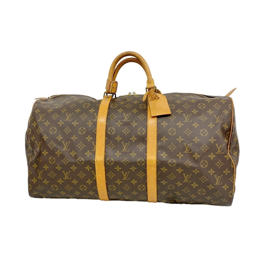 Louis Vuitton Bags - Boston Monogram Keepall 55 M41424 Brown Men's & Women's: --- Catalog ---Category: SizeSize (HxWxD): 31cm x 57cm x 25cm / 12.2'' x 22.44'' x 9.84''Category: DesignType: Boston bagColor: BrownGender: Men,WomenCategory: GeneralMPN: M41424Brand: Louis Vuitton--