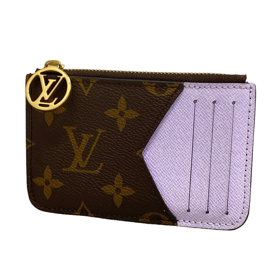 Louis Vuitton Monogram Portecartoromie Wallet/Coin Case M82938 Lilac (Women's): --- Catalog ---Category: SizeSize (HxWxD): 7.5cm x 12cm x 1.5cm / 2.95'' x 4.72'' x 0.59''Category: DesignType: Coin purse/coin caseColor: BrownGender: WomenCategory: GeneralMPN: M82938Brand: Louis Vu
