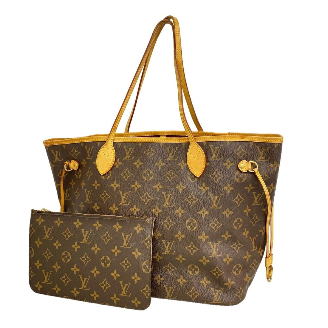 Louis Vuitton Monogram Neverfull MM Tote Bag M40996 Fuchsia (Women's) (1 of 12)