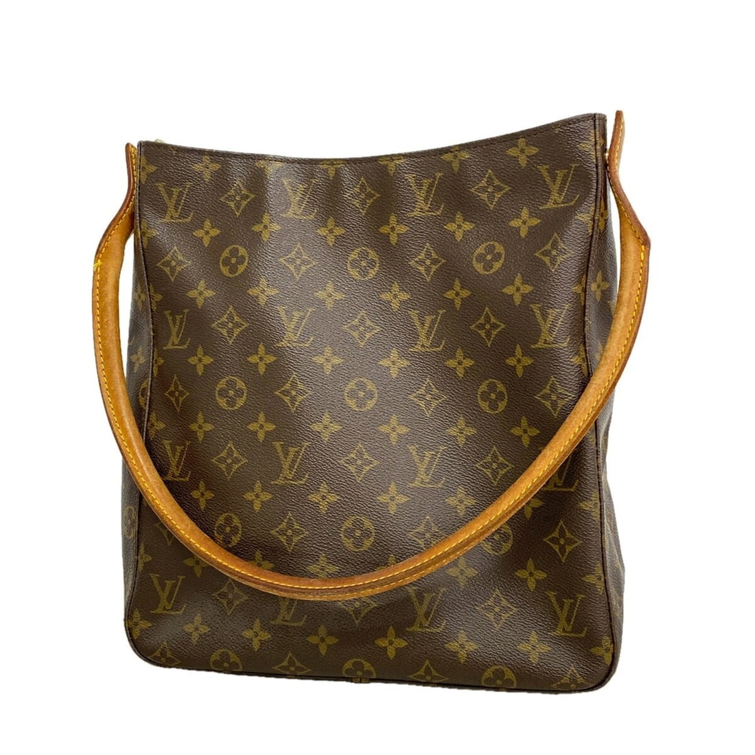 Louis Vuitton Monogram Looping GM Shoulder Bag M51145 Brown (Women's): --- Catalog ---Category: SizeSize (HxWxD): 31cm x 28.5cm x 10.5cm / 12.2'' x 11.22'' x 4.13''Category: DesignType: Shoulder bagColor: BrownGender: WomenCategory: GeneralMPN: M51145Brand: Louis Vuitton