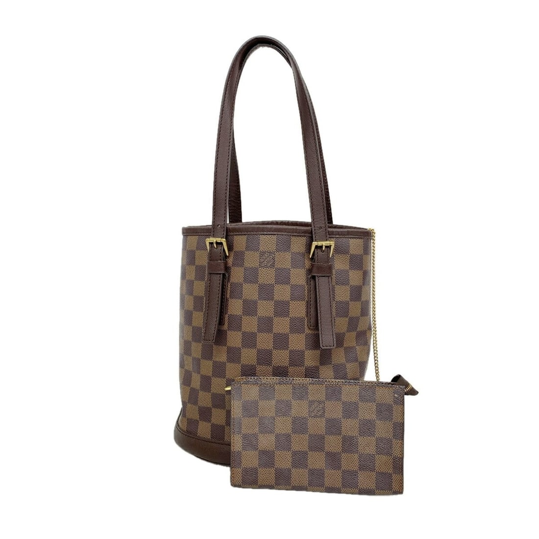 Louis Vuitton Damier Mare Tote Bag N42240 Ebene Women's (1 of 12)