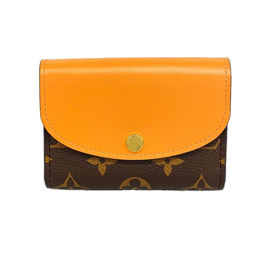 Louis Vuitton Monogram Portemonnaie Rosalie Wallet/Coin Case M83581 Apricot Women's: --- Catalog ---Category: SizeSize (HxWxD): 8cm x 11cm x 2cm / 3.14'' x 4.33'' x 0.78''Category: DesignType: Coin purse/coin caseColor: BrownGender: WomenCategory: GeneralMPN: M83581Brand: Louis Vuitto