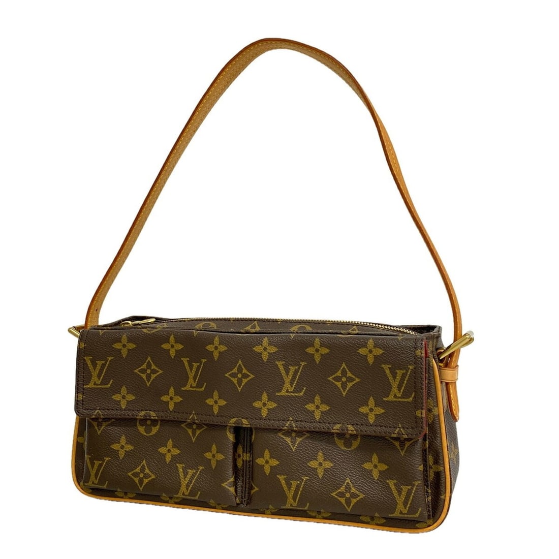 Louis Vuitton Monogram Vivacite MM Shoulder Bag M51164 Brown Women's (1 of 20)
