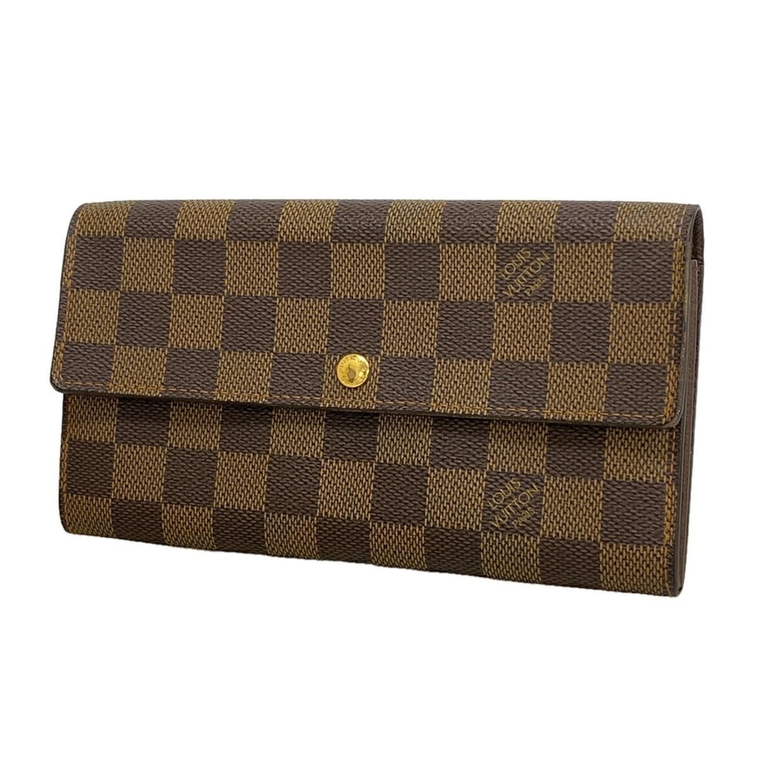 Louis Vuitton Damier Pochette Portemonnaie Credit Long Wallet N61726 Ebene Men's/Women's: --- Catalog ---Category: SizeSize (HxWxD): 10cm x 19cm x 2.5cm / 3.93'' x 7.48'' x 0.98''Category: DesignType: Long wallet (bi-fold)Color: EbeneGender: Men,WomenCategory: GeneralMPN: N61726Brand: Loui