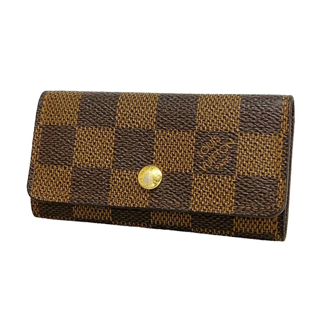 Louis Vuitton Accessories/Key Case Damier Multicles 4 N62631 Ebene Men's/Women's: --- Catalog ---Category: DesignType: KeycaseColor: EbeneGender: Men,WomenCategory: GeneralMPN: N62631Brand: Louis VuittonCategory: Physical PropertiesSize (HxWxD): 5.5cm x 10.5cm x 1.5cm / 2.16'' x 4.