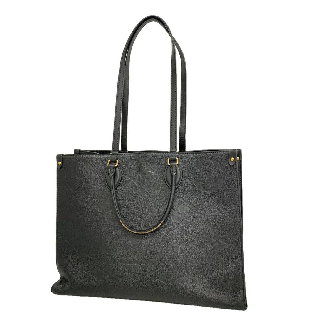 Louis Vuitton Monogram Empreinte OnTheGo GM Tote Bag M44925 Noir (Black) 2-way bag for women: --- Catalog ---Category: SizeSize (HxWxD): 32cm x 41cm x 17.5cm / 12.59'' x 16.14'' x 6.88''Category: DesignType: Tote bagColor: NoirGender: WomenCategory: GeneralMPN: M44925Brand: Louis Vuitton--- It