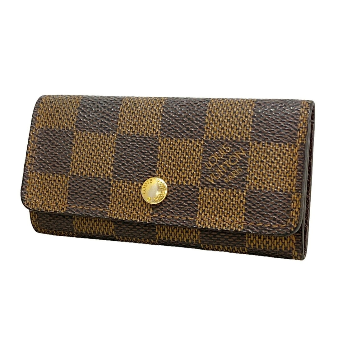 Louis Vuitton Accessories/Key Case Damier Multicles 4 N62631 Ebene Men's/Women's: --- Catalog ---Category: DesignType: KeycaseColor: EbeneGender: Men,WomenCategory: GeneralMPN: N62631Brand: Louis VuittonCategory: Physical PropertiesSize (HxWxD): 5.5cm x 10.5cm x 2cm / 2.16'' x 4.13