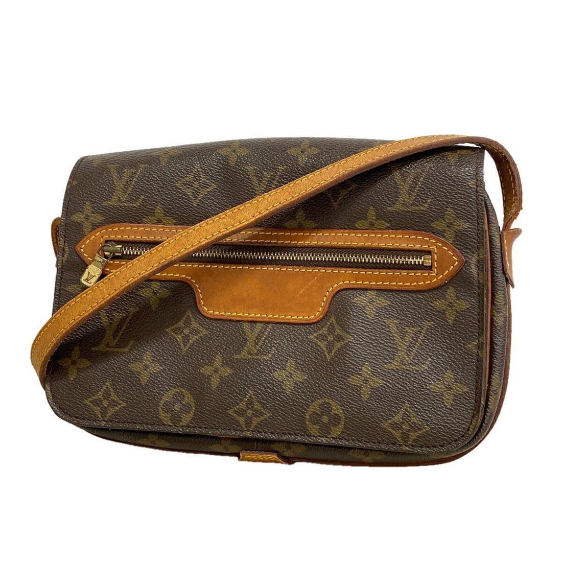 Louis Vuitton Monogram Saint Germain 24 Shoulder Bag M51210 Brown Women's (1 of 20)