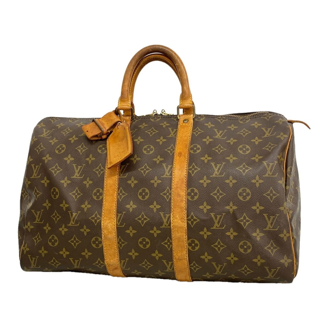 Louis Vuitton Bags - Boston Monogram Keepall 45 M41428 Brown Men's & Women's: --- Catalog ---Category: SizeSize (HxWxD): 27cm x 45cm x 20cm / 10.62'' x 17.71'' x 7.87''Category: DesignType: Boston bagColor: BrownGender: Men,WomenCategory: GeneralMPN: M41428Brand: Louis Vuitton-