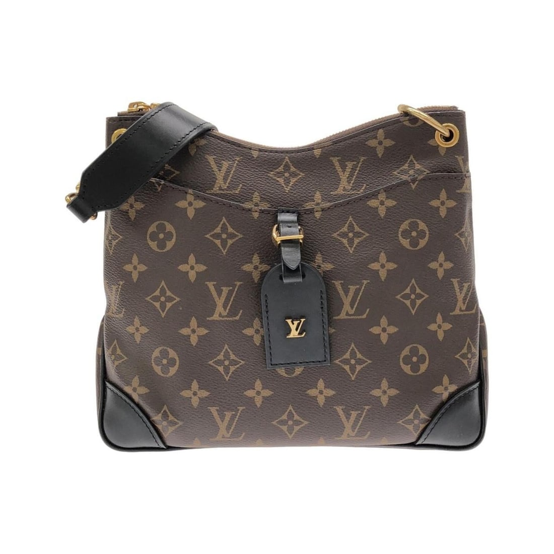 Louis Vuitton Monogram Odeon PM M45353 Shoulder Bag: --- Catalog ---Category: SizeSize (HxWxD): 22cm x 25.5cm x 7cm / 8.66'' x 10.03'' x 2.75''Category: DesignType: Shoulder bagColor: Black, MarronGender: Men,WomenMaterial: Coated canvas Hardware Color: