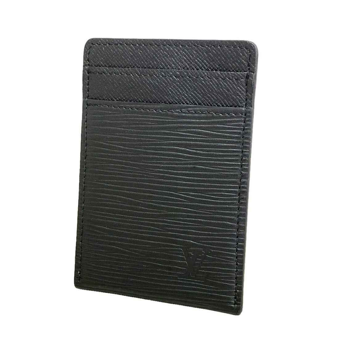 Louis Vuitton Business Card Holder/Card Case, Epi Leather, Portecarte Pinse, M60322, Noir (Men's): --- Catalog ---Category: DesignType: Card caseColor: NoirGender: MenCategory: GeneralMPN: M60322Brand: Louis VuittonCategory: Physical PropertiesSize (HxWxD): 10.5cm x 7cm x 5mm / 4.13'' x 2.75'' x 0.