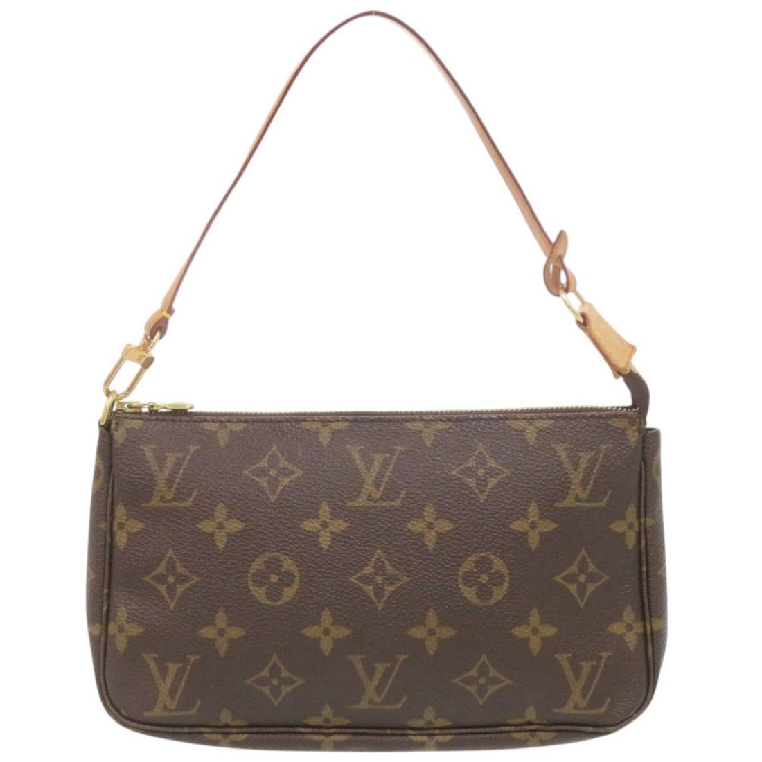 Louis Vuitton Pochette Accessoires Monogram M51980 Handbag Pouch LV 1040 LOUIS VUITTON: --- Catalog ---Category: SizeSize (HxWxD): 13cm x 21cm x 3cm / 5.11'' x 8.26'' x 1.18''Category: DesignType: Handbag, Pochette, PouchColor: Brown, MonogramGender: WomenMaterial: Monogram Category: Gen