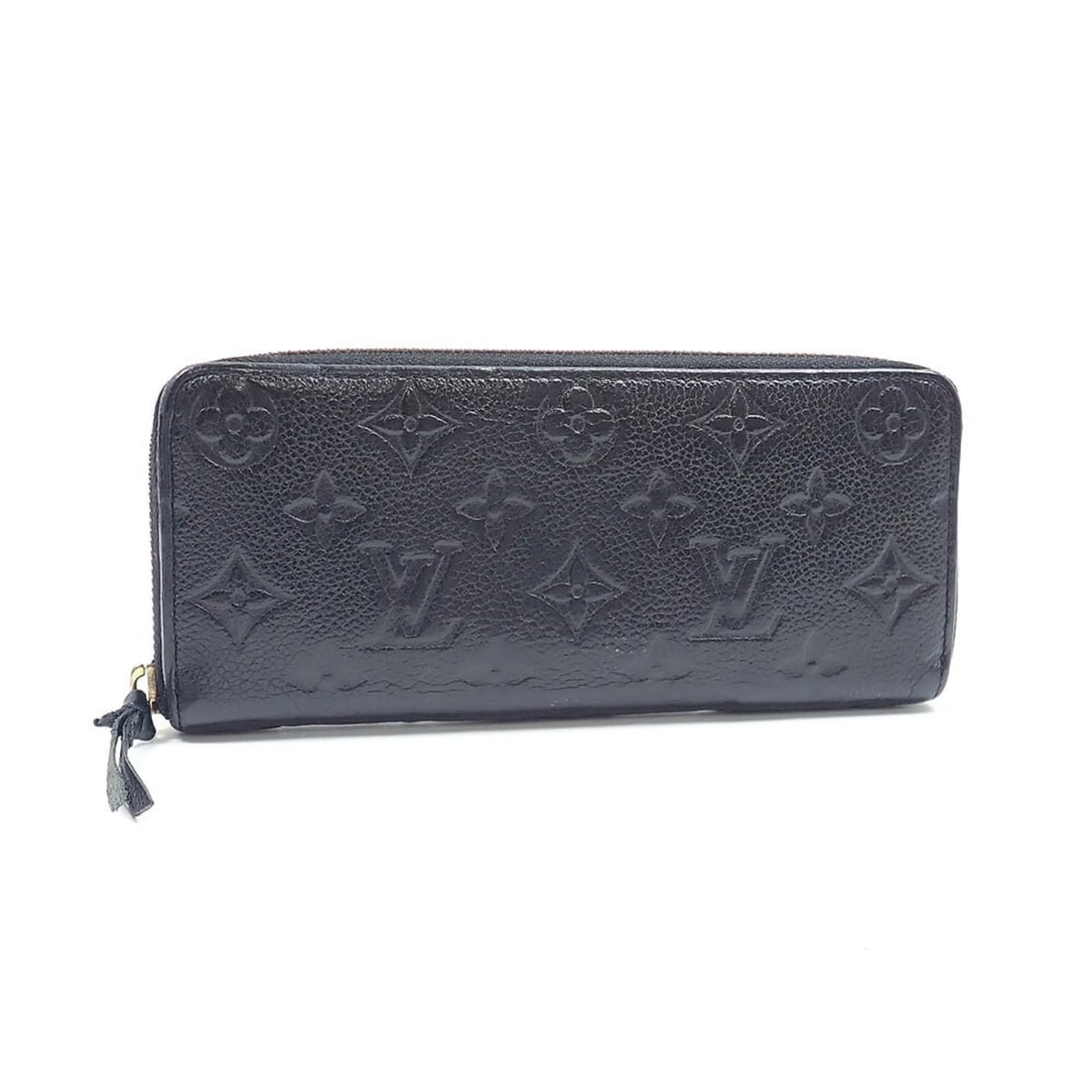 Louis Vuitton Round Long Wallet, Monogram Empreinte, Portefeuille Clemence, Women's, M60171, Noir: --- Catalog ---Category: SizeSize (HxWxD): 9cm x 20cm x 2cm / 3.54'' x 7.87'' x 0.78''Category: DesignType: Long wallet (bi-fold)Color: NoirGender: WomenMaterial: Monogram Empreinte Category: GeneralL