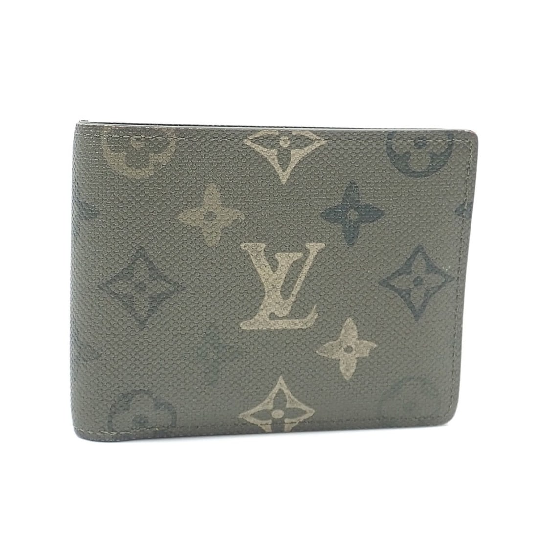 Louis Vuitton Bi-fold Wallet, Monogram Surplus, Portefeuille Multiple, Women's, M27058, Khaki: --- Catalog ---Category: SizeSize (HxWxD): 9cm x 11.5cm x 1.5cm / 3.54'' x 4.52'' x 0.59''Category: DesignType: Bill wallet (bi-fold)Color: KhakiGender: WomenMaterial: Monogram Category: GeneralLine: 
