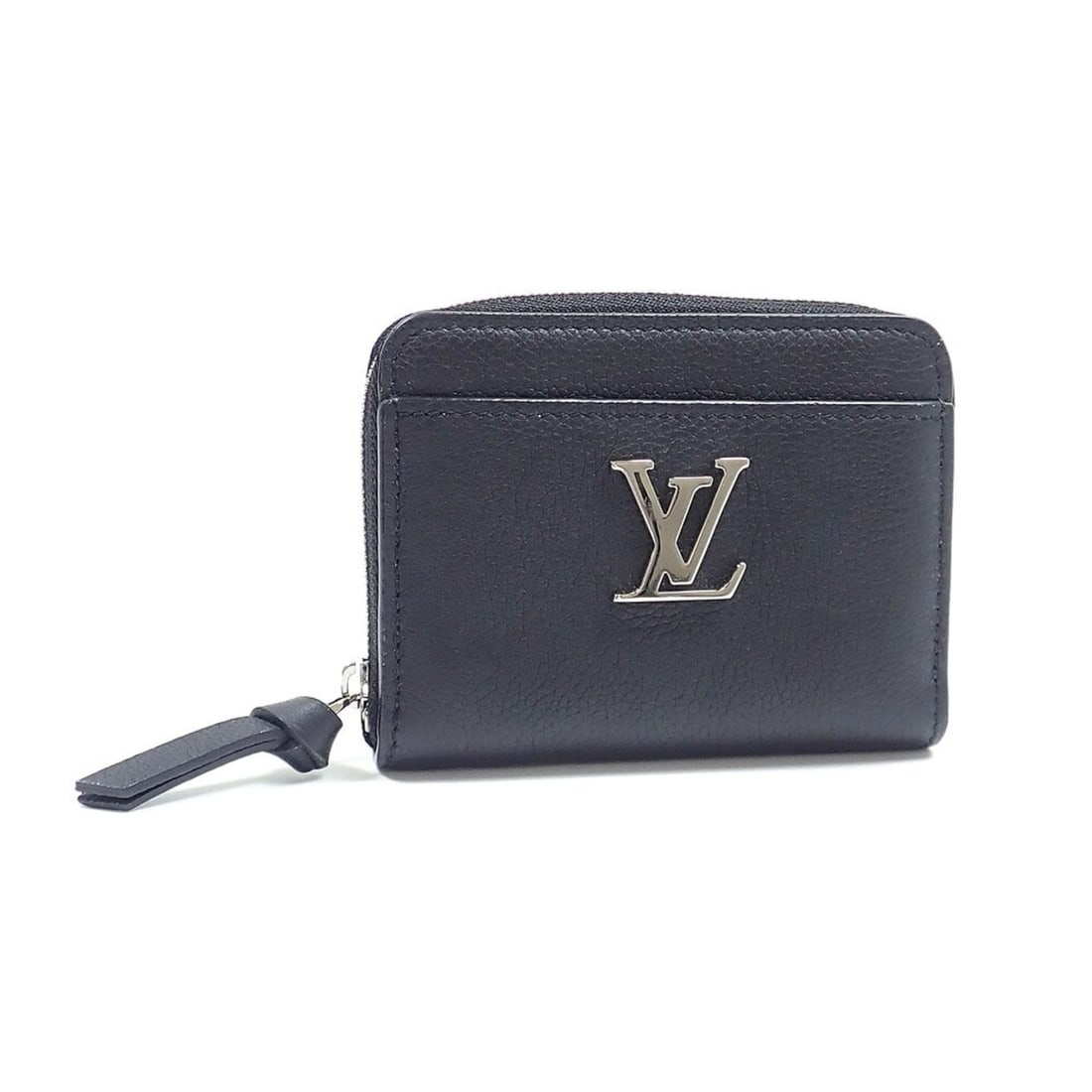 Louis Vuitton Lockme Line Zippy Coin Purse for Women, M80099, Noir (Black), Round: --- Catalog ---Category: SizeSize (HxWxD): 8.5cm x 11cm x 2cm / 3.34'' x 4.33'' x 0.78''Category: DesignType: Coin purse/coin caseColor: Black, NoirGender: WomenCategory: GeneralBrand: Louis Vuitton--