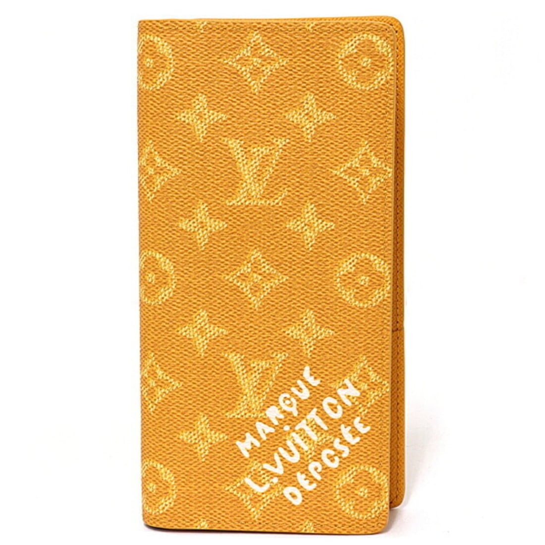Louis Vuitton Portefeuille Brazza NM Long Wallet, Monogram Heritage Canvas, M12656 Yellow: --- Catalog ---Category: SizeSize (HxWxD): 19cm x 10cm x 1.5cm / 7.48'' x 3.93'' x 0.59''Category: DesignType: Long wallet (bi-fold)Color: YellowGender: Women,MenMaterial: Monogram , Canvas , Leather 