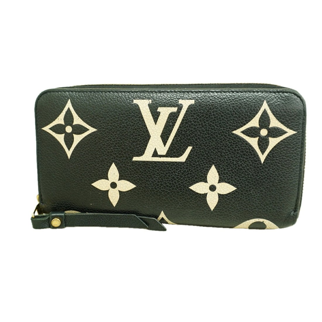 Louis Vuitton Monogram Empreinte Bicolor Zippy Wallet M80481 Black Beige Women's Long: --- Catalog ---Category: SizeSize (HxWxD): 10cm x 19.5cm x 2.5cm / 3.93'' x 7.67'' x 0.98''Category: DesignType: Long wallet (bi-fold)Color: Beige, BlackGender: WomenCategory: GeneralMPN: M80481Brand: