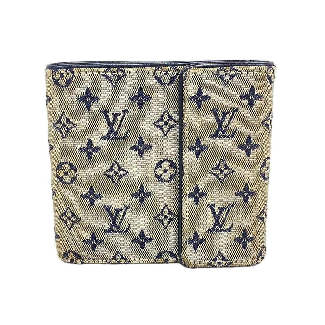 Louis Vuitton Tri-fold Wallet Monogram Mini Portefeuille Cartes Crédit M92239 Blue Women's: --- Catalog ---Category: SizeSize (HxWxD): 11cm x 11.5cm x 2.5cm / 4.33'' x 4.52'' x 0.98''Category: DesignType: Wallet (tri-fold)Color: BlueGender: WomenCategory: GeneralMPN: M92239Brand: Louis Vuitt