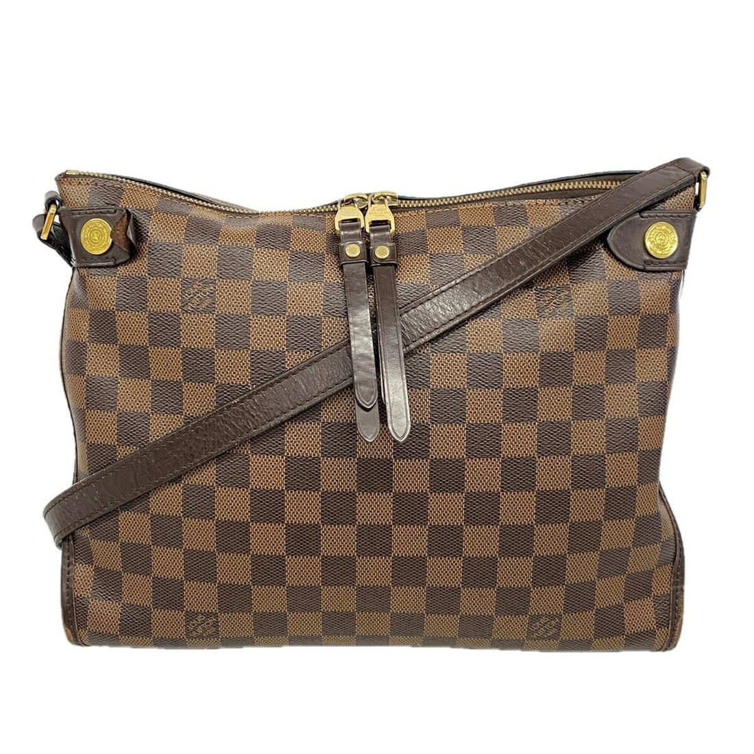 Louis Vuitton Damier Duomo Shoulder Bag N41425 Ebene Women's: --- Catalog ---Category: SizeSize (HxWxD): 24cm x 31.5cm x 15cm / 9.44'' x 12.4'' x 5.9''Category: DesignType: Shoulder bagColor: EbeneGender: WomenCategory: GeneralMPN: N41425Brand: Louis Vuitton--- 