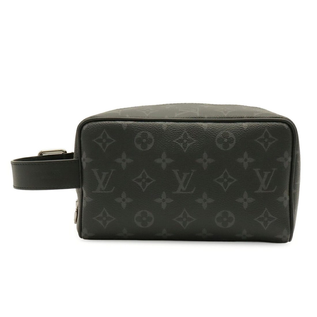 LOUIS VUITTON Louis Vuitton Monogram Eclipse Locker Dopp Kit Second Bag Clutch Handbag Pouch M83113 (1 of 10)