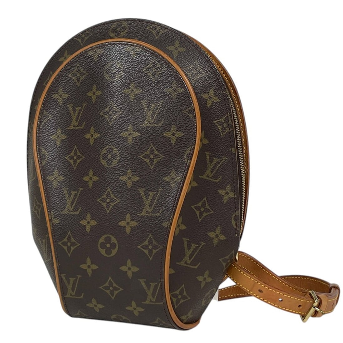 Louis Vuitton Ellipse Sac Ad Backpack, Monogram Brown, M51125, Women's: --- Catalog ---Category: SizeSize (HxWxD): 30cm x 22cm x 10cm / 11.81'' x 8.66'' x 3.93''Category: DesignType: BackpackColor: BrownGender: WomenMaterial: Monogram Category: GeneralBrand: Louis Vuitton