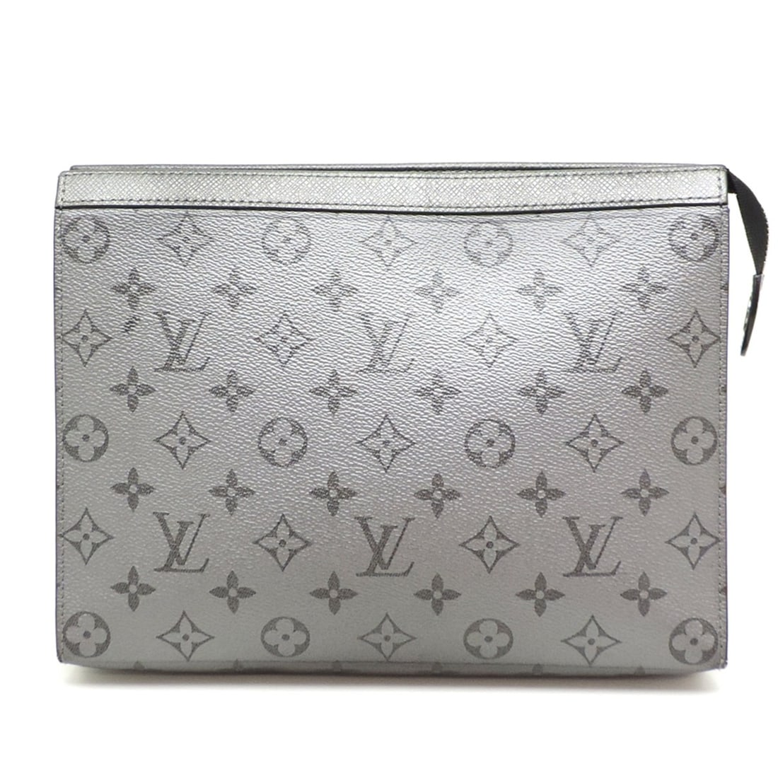 Louis Vuitton Pochette Woyage Men's Clutch Bag M69535 (Discontinued) Monogram Eclipse Grey: --- Catalog ---Category: SizeSize (HxWxD): 20.5cm x 27cm x 5cm / 8.07'' x 10.62'' x 1.96''Category: DesignType: Clutch bag, PochetteColor: GrayGender: MenMaterial: Monogram Eclipse Category: GeneralMP