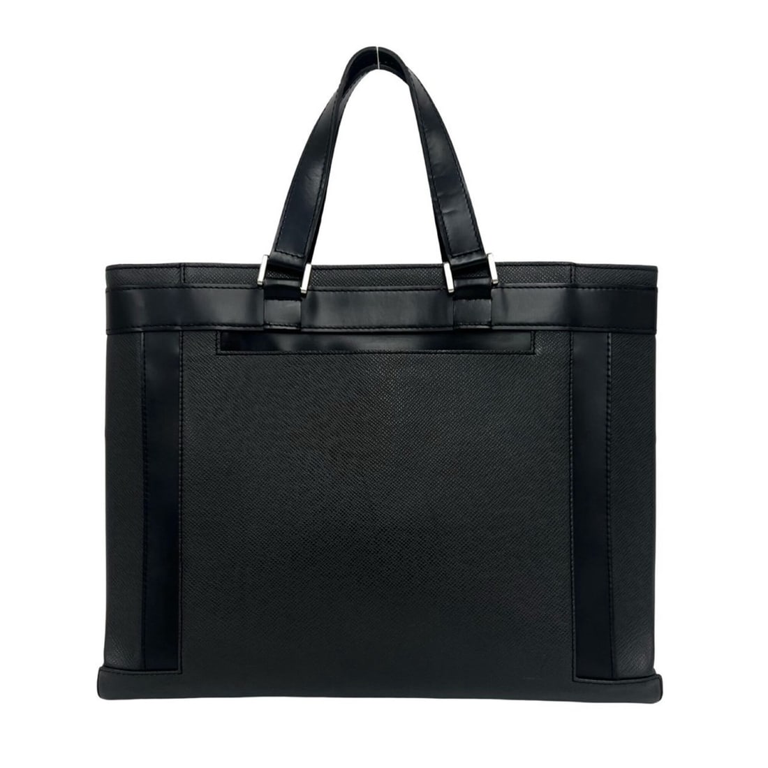 LOUIS VUITTON Louis Vuitton Kasbek PM Taiga Leather Genuine Handbag Tote Bag Business Black 516-8: --- Catalog ---Category: SizeSize (HxWxD): 28.5cm x 37cm x 11cm / 11.22'' x 14.56'' x 4.33''Category: DesignType: Handbag, Tote bagColor: BlackGender: WomenMaterial: Leather Category: GeneralBrand: Lo