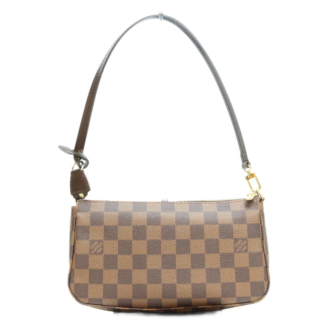 LOUIS VUITTON N41206 Damier Pochette Accessoires Pouch Brown Gold Hardware Women's: --- Catalog ---Category: SizeSize (HxWxD): 13cm x 23cm x 4.5cm / 5.11'' x 9.05'' x 1.77''Category: DesignType: PouchColor: BrownGender: WomenMaterial: Damier Canvas Hardware Color: GoldCategory: Gener