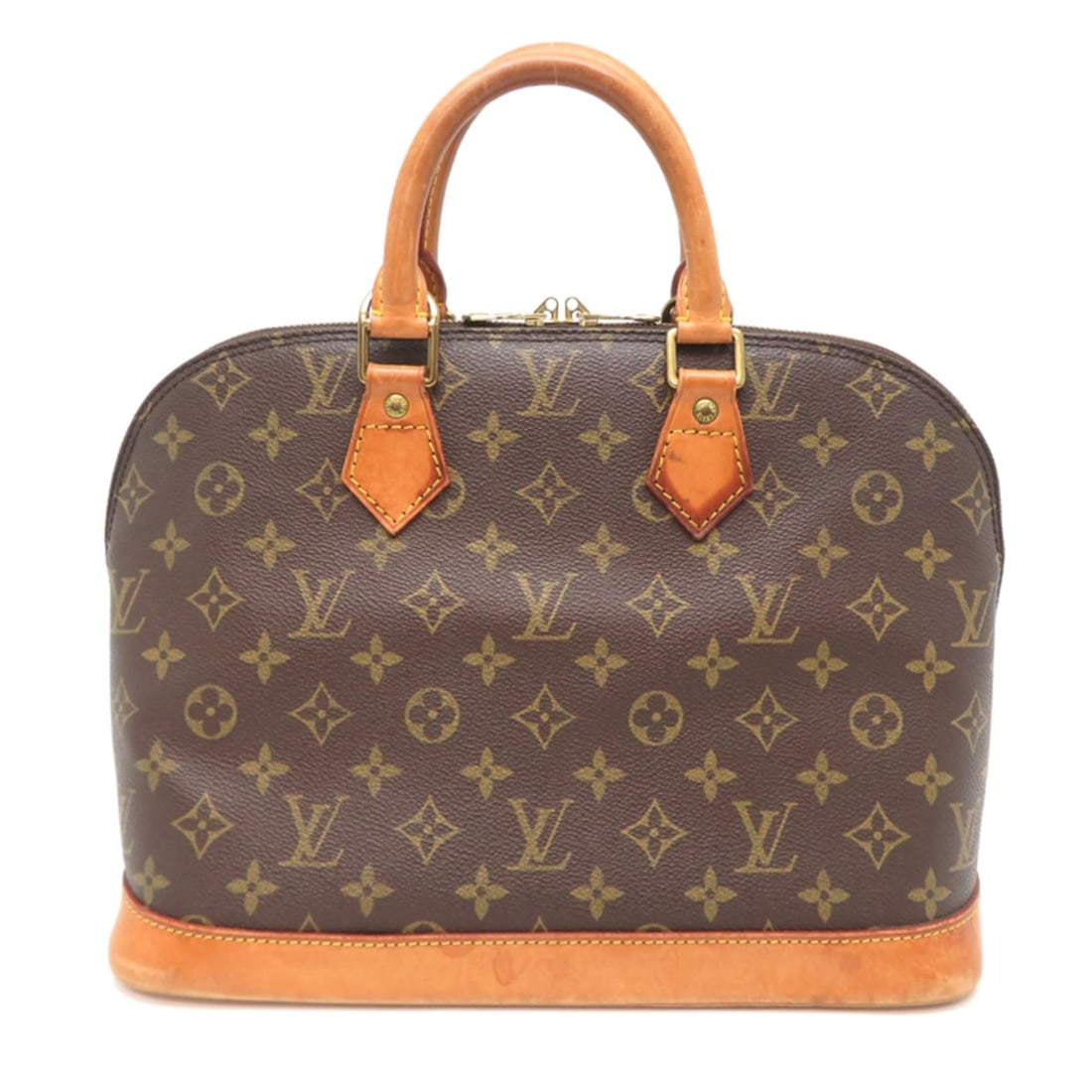 Louis Vuitton Alma (older model) women's handbag M51130 (discontinued) Monogram brown: --- Catalog ---Category: SizeSize (HxWxD): 24cm x 32cm x 17cm / 9.44'' x 12.59'' x 6.69''Category: DesignType: HandbagColor: BrownGender: WomenMaterial: Monogram Category: GeneralMPN: M51130Brand: Lou
