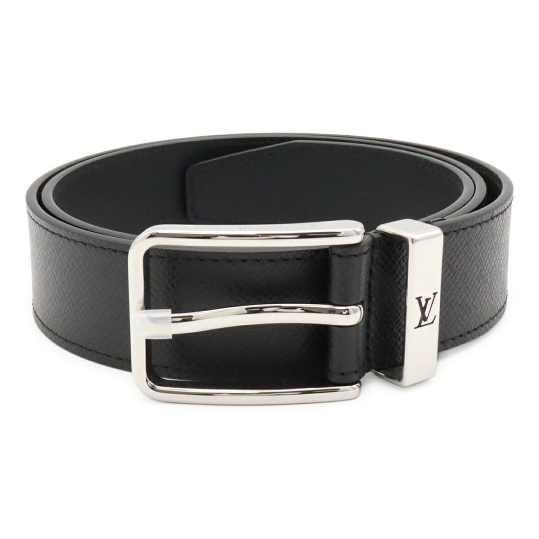 LOUIS VUITTON Louis Vuitton Taiga Belt Pont Neuf 35MM Noir Black #90 M8201U: --- Catalog ---Category: SizeStrap Length: 95.5cm / 37.59''Category: DesignColor: Black, NoirGender: WomenMaterial: Leather Category: GeneralMPN: M8201UBrand: Louis VuittonCountry of Origin: Spain--- 