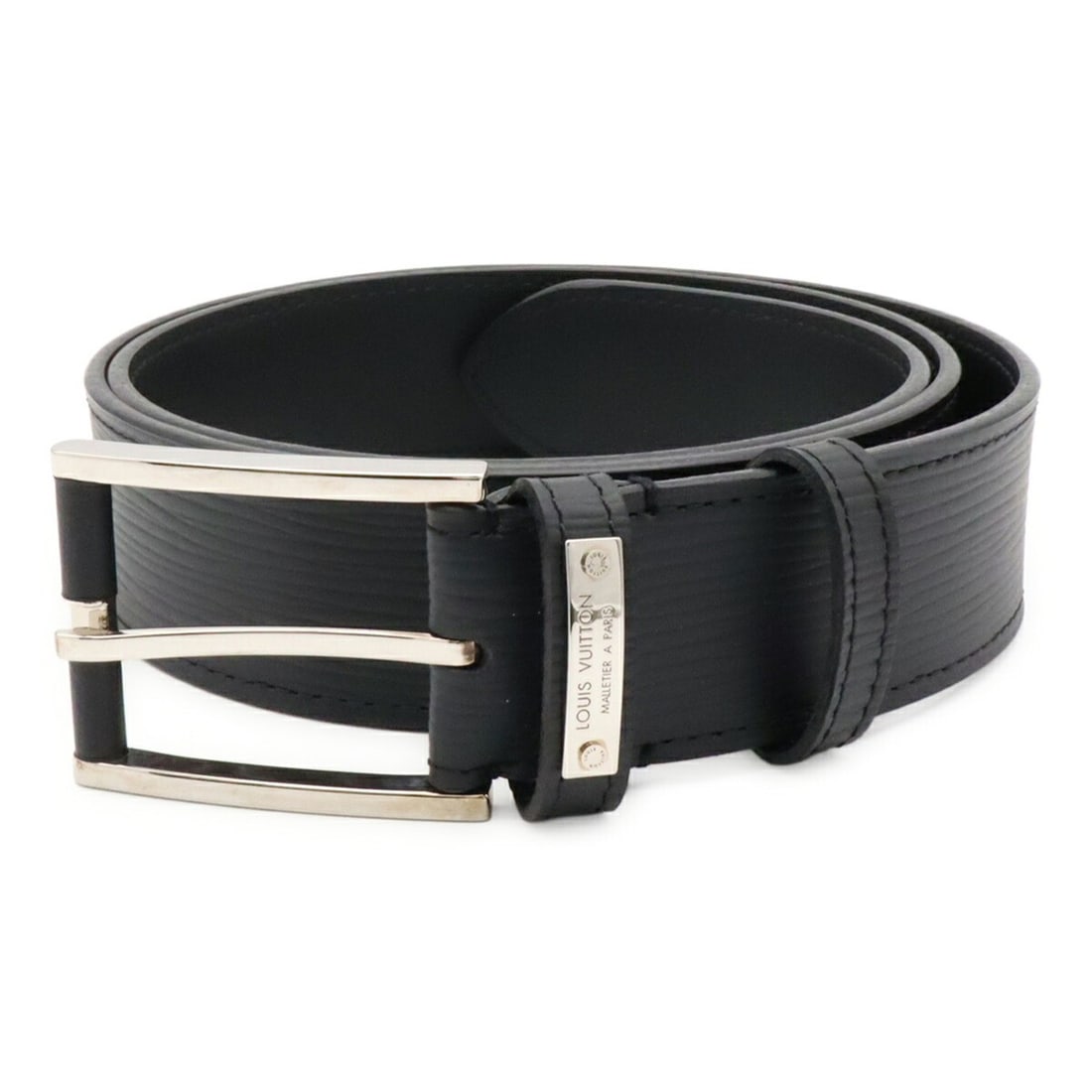 LOUIS VUITTON Louis Vuitton Epi Leather Belt Legend 35mm Noir Black #90 M9892U: --- Catalog ---Category: SizeLength: 96cm / 37.79''Category: DesignColor: BlackGender: WomenMaterial (Strap): Leather Category: GeneralMPN: M9892Brand: Louis VuittonCountry of Origin: Spain--- Item Li