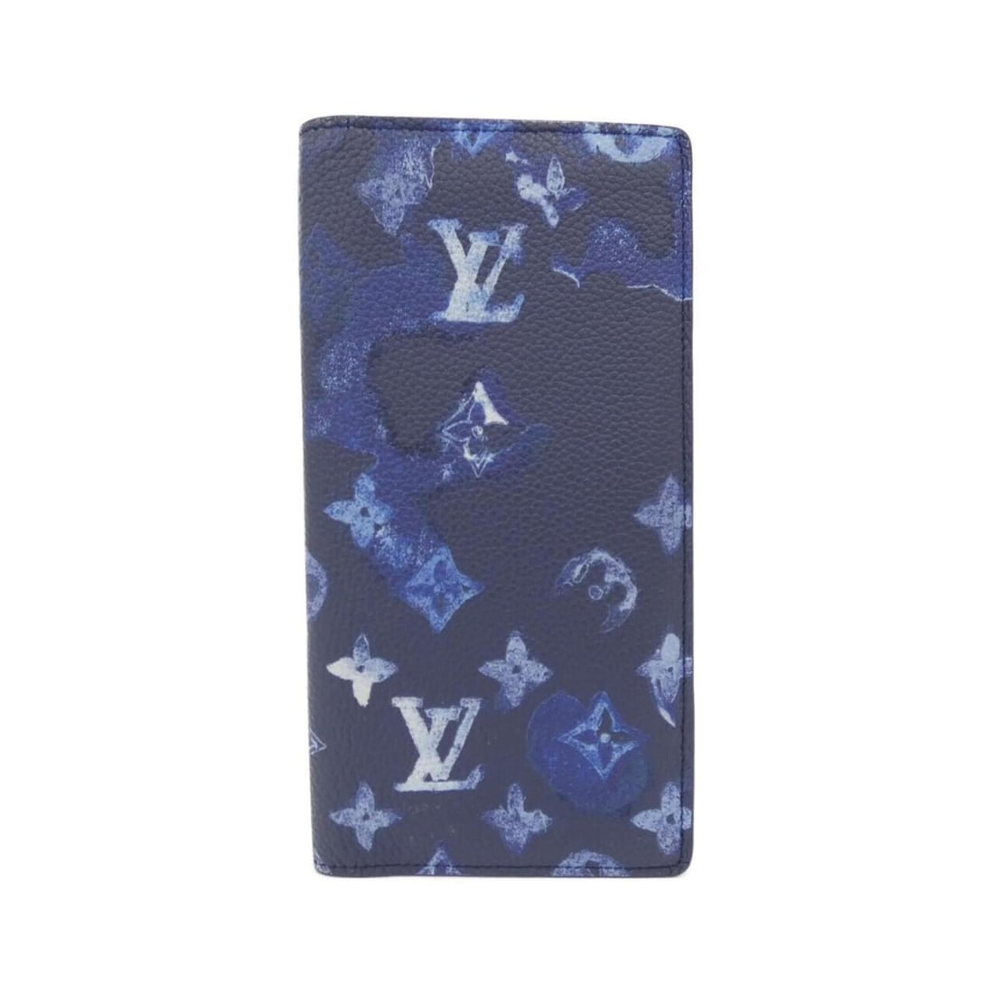 Louis Vuitton Watercolor Monogram Portefeuille Brazza M80465 Wallet: --- Catalog ---Category: SizeSize (HxWxD): 19cm x 10cm x 2cm / 7.48'' x 3.93'' x 0.78''Category: DesignType: Long wallet (bi-fold)Color: NavyGender: Women,MenMaterial: Leather Leather/Fur Type: Calfsk