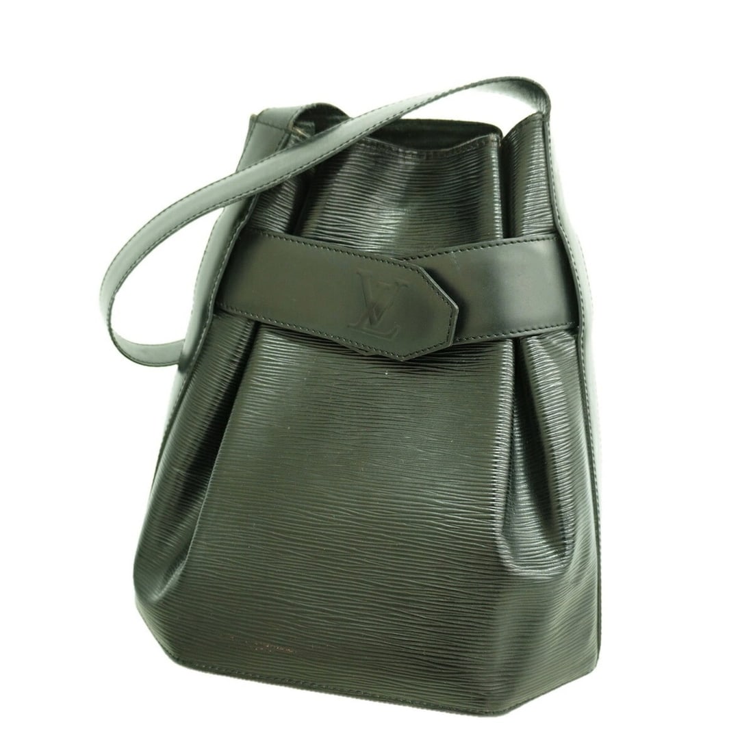 Louis Vuitton Epi Sac Depaule PM Shoulder Bag M80157 Noir (Women's): --- Catalog ---Category: SizeSize (HxWxD): 28cm x 26cm x 14.5cm / 11.02'' x 10.23'' x 5.7''Category: DesignType: Shoulder bagColor: NoirGender: WomenCategory: GeneralMPN: M80157Brand: Louis Vuitton---