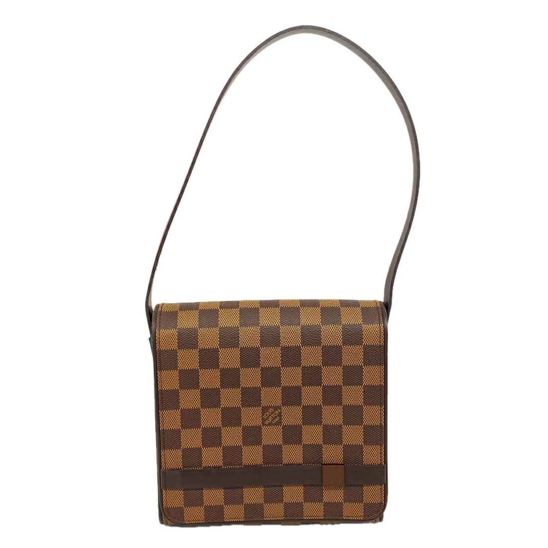 Louis Vuitton Damier Tribeca Mini Shoulder Bag N51162 Ebene Women's: --- Catalog ---Category: SizeSize (HxWxD): 19cm x 19cm x 6.5cm / 7.48'' x 7.48'' x 2.55''Category: DesignType: Shoulder bagColor: EbeneGender: WomenCategory: GeneralMPN: N51162Brand: Louis Vuitton--- 