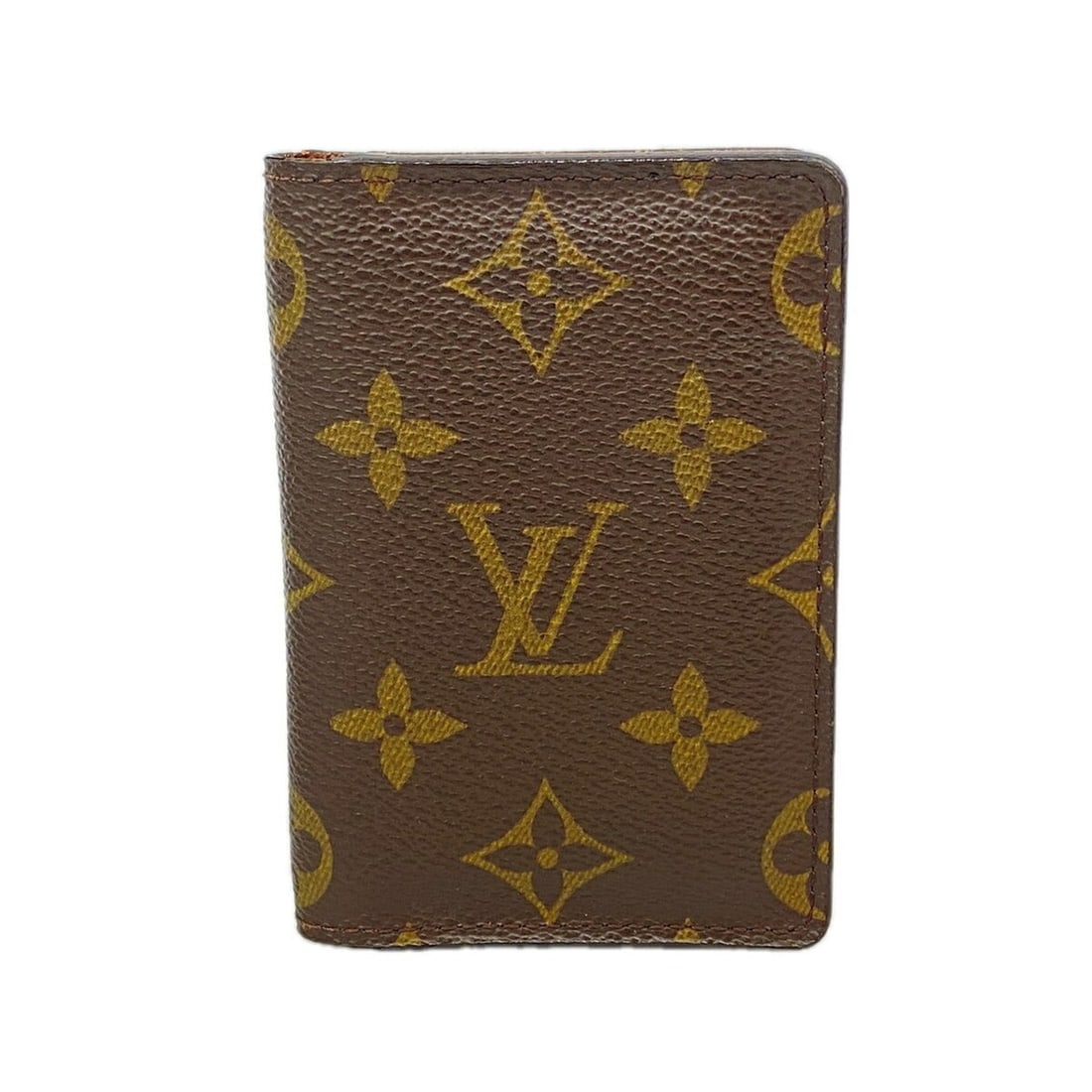 Louis Vuitton Monogram Organizer de Poche Business Card Holder/Card Case M61732 Brown: --- Catalog ---Category: DesignType: Card caseColor: BrownGender: Men,WomenCategory: GeneralMPN: M61732Brand: Louis VuittonCategory: Physical PropertiesSize (HxWxD): 11cm x 7.5cm x 1cm / 4.33'' x 2.95