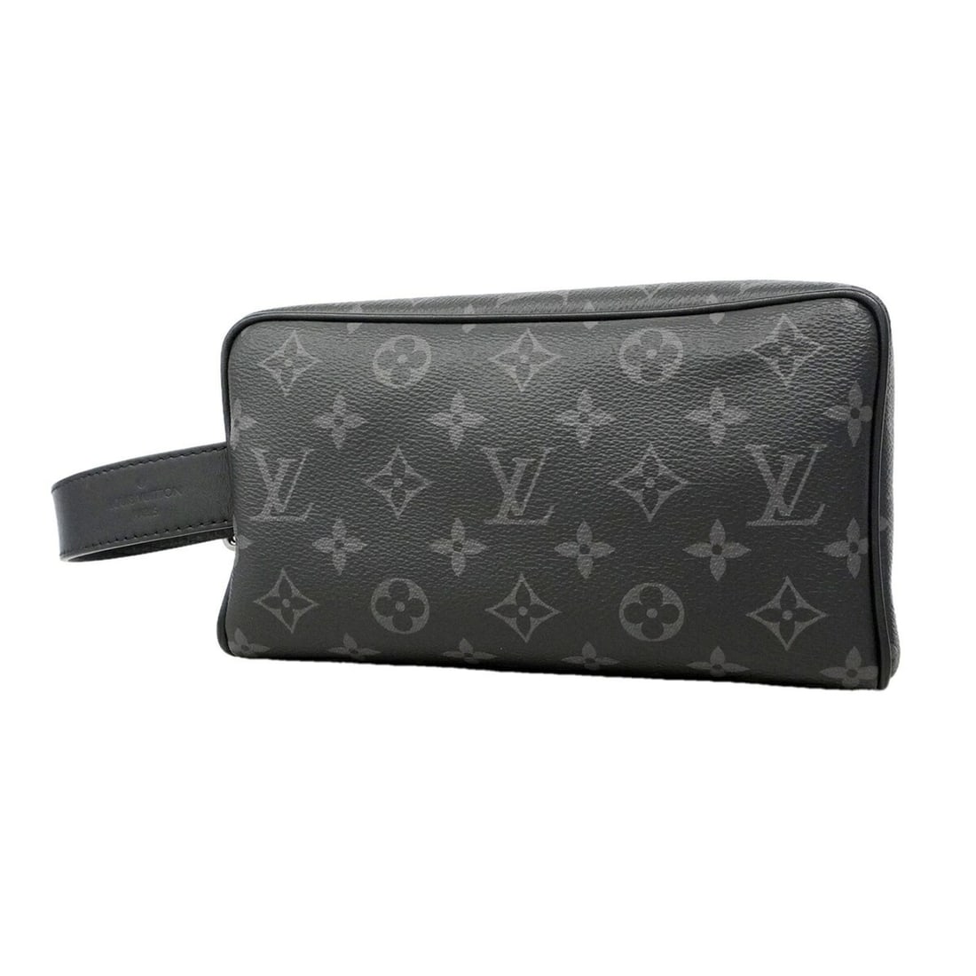Louis Vuitton Monogram Eclipse Locker Dopp Kit Clutch Bag M83113 Black Men's: --- Catalog ---Category: SizeSize (HxWxD): 12cm x 22cm x 11.5cm / 4.72'' x 8.66'' x 4.52''Category: DesignType: Clutch bagColor: BlackGender: MenCategory: GeneralMPN: M83113Brand: Louis Vuitton--- Ite